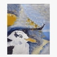 thumbnail image 1 of Betsy Drake Interiors Gull Portrait Throw, 1 of 1