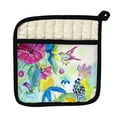 thumbnail image 1 of Betsy Drake PT1042 Hummingbird & Garden Pot Holder, 1 of 1