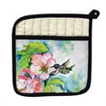 thumbnail image 1 of Betsy Drake PT437 Hummingbird & Hibiscus Pot Holder, 1 of 1