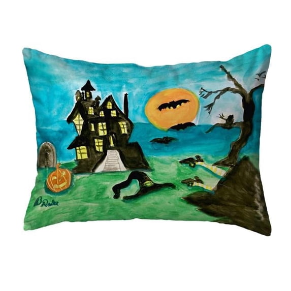 Betsy Drake Interiors KS1445 11 x 14 in. Witch is Dead Small Noncorded Pillow