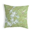 thumbnail image 1 of Betsy Drake Interiors Lake Martin, AL Nautical Map Noncorded Indoor/Outdoor Pillow 18x18, 1 of 2