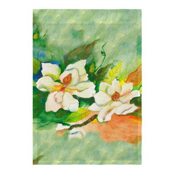 Betsy Drake Magnolias Flag 12.5x18