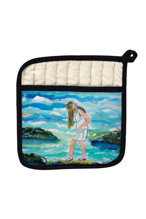 PT122 Mia on the Rocks Pot Holder