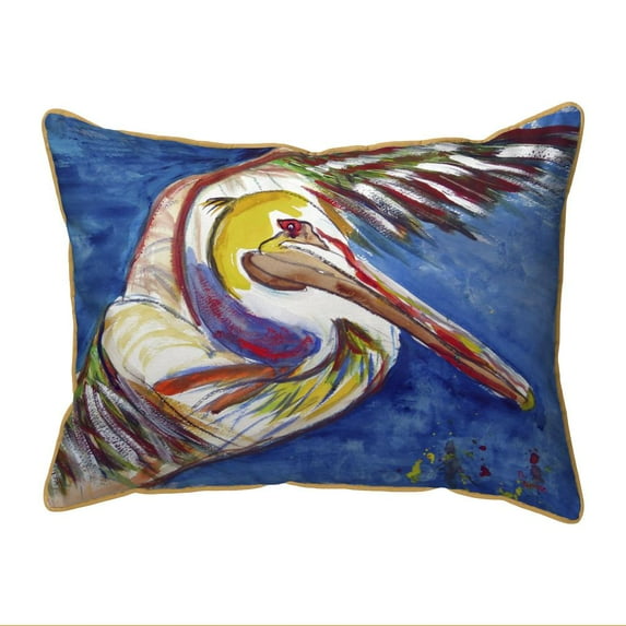 Pelican Wing Extra Large Zippered Pillow 20x24