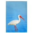 thumbnail image 1 of Betsy Drake Interiors Posing White Ibis Guest Towel, 1 of 2