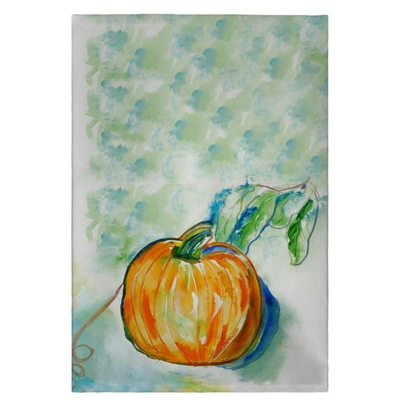 Betsy Drake Pumpkin Guest Towel