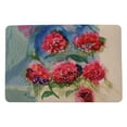 thumbnail image 1 of Betsy Drake Interiors Red Geraniums Door Mat 18x26, 1 of 2