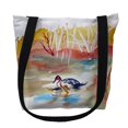 thumbnail image 1 of Betsydrake TY1016G 18 x 18 in. Redhead Pair Tote Bag - Large, 1 of 2