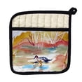 thumbnail image 1 of Betsy Drake PT1016 Redhead Pair Pot Holder, 1 of 1