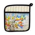 thumbnail image 1 of Betsy Drake Interiors White Birch Pot Holder, 1 of 1