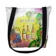 thumbnail image 1 of Betsydrake TY078S 13 x 13 in. Wine Bottles Tote Bag - Small, 1 of 1