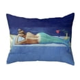 thumbnail image 1 of Betsy Drake KS073 11 x 14 in. Mermaid Small No-Cord Pillow, 1 of 1
