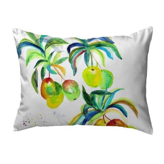 Betsy Drake KS1104 11 x 14 in. Mangos Non-Corded Indoor & Outdoor Pillow