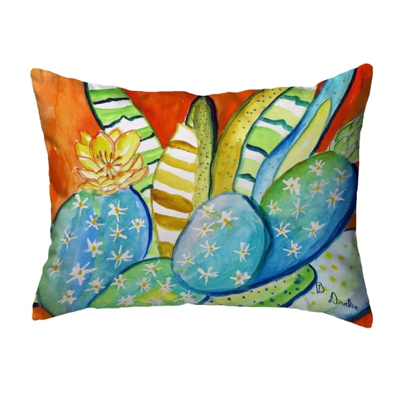 Betsy Drake KS1114 11 x 14 in. Cactus III Non-Corded Indoor & Outdoor Pillow
