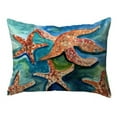 thumbnail image 1 of Betsy Drake KS1194 11 x 14 in. Swimming Starfish Noncorded Pillow, Small, 1 of 2