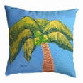 thumbnail image 1 of Betsy Drake KS1369 12 x 12 in. Drakes Palm Tree Non-Corded Pillow - Small, 1 of 1