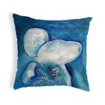 thumbnail image 1 of Betsy Drake KS174 12 x 12 in. Blue Jellyfish Small No-Cord Pillow, 1 of 2