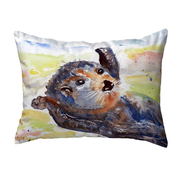 Betsy Drake KS210 11 x 14 in. Otter Small No-Cord Pillow