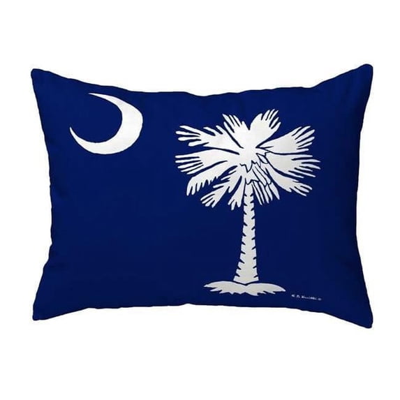 Betsy Drake KS235 11 x 14 in. Palmetto Moon Small No-Cord Pillow