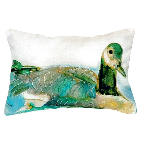 Betsy Drake KS241 11 x 14 in. Canada Goose Small No-Cord Pillow