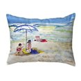 thumbnail image 1 of Betsy Drake KS391 11 x 14 in. Playing on the Beach Small No-Cord Pillow, 1 of 1