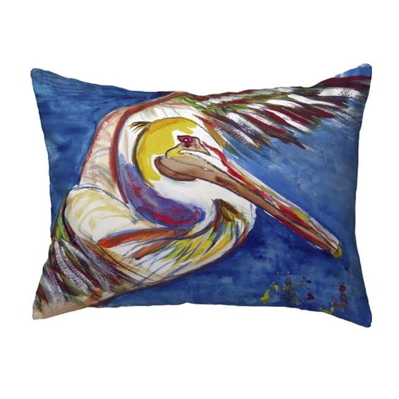 Betsy Drake KS413 11 x 14 in. Pelican Wing Small No-Cord Pillow
