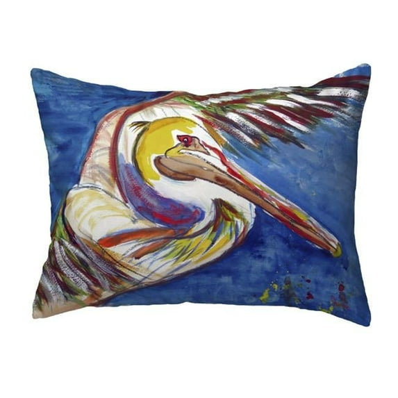 Betsy Drake KS413 11 x 14 in. Pelican Wing Small No-Cord Pillow