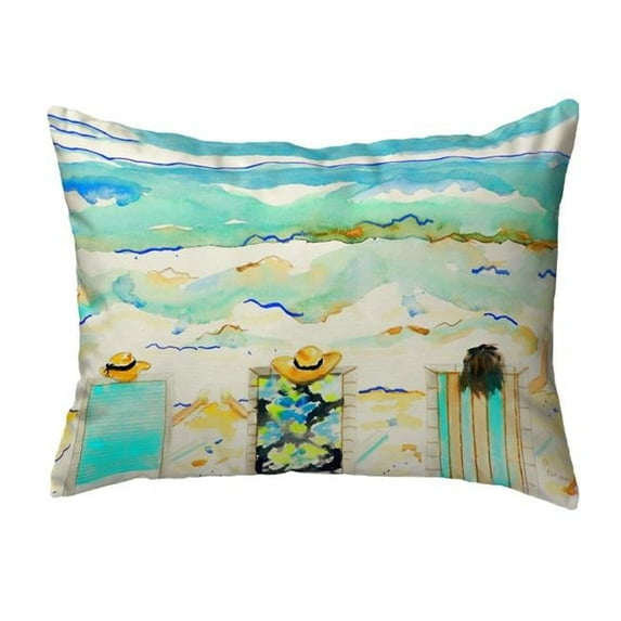 Betsy Drake KS608B 11 x 14 in. Bottoms Up Again Small No-Cord Pillow