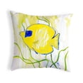 thumbnail image 1 of Betsy Drake KS673 12 x 12 in. Yellow Tang Small No-Cord Pillow, 1 of 1