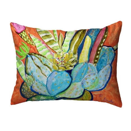 Betsy Drake KS754 11 x 14 in. Cactus I Non-Corded Indoor & Outdoor Pillow
