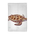 thumbnail image 1 of Betsy Drake KT044 Green Sea Turtle Kitchen Towel, 1 of 1