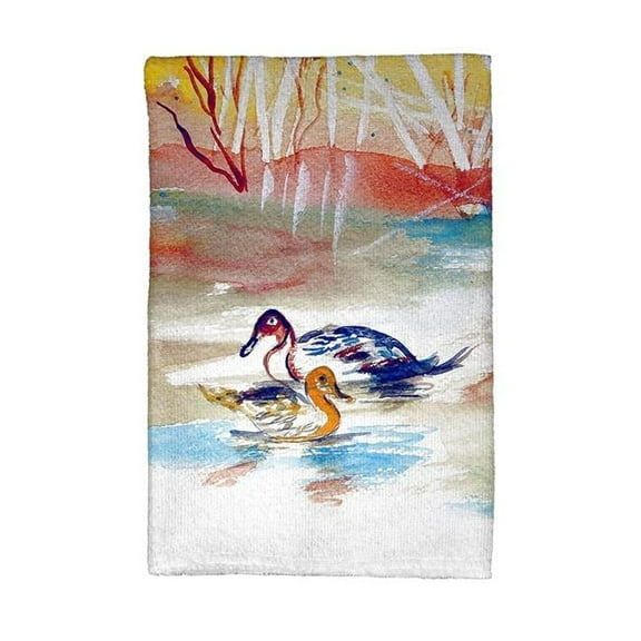 Betsy Drake KT1016 Redhead Pair Kitchen Towel