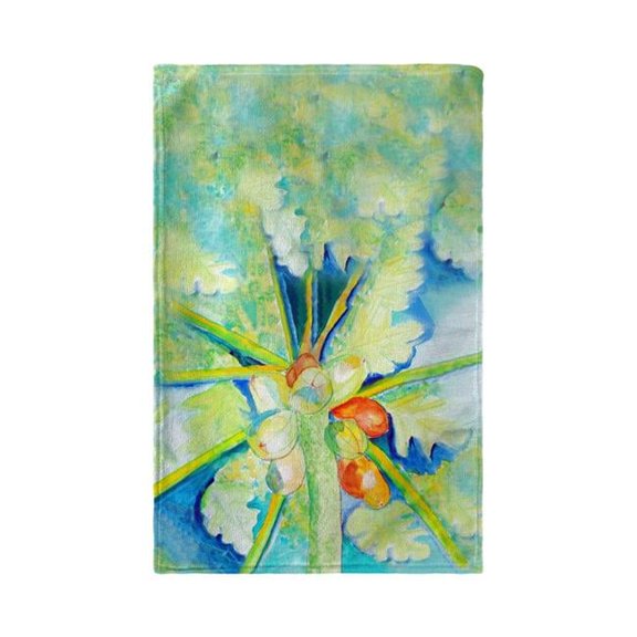 Betsy Drake KT1100 Papaya Tree Kitchen Towel