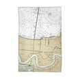 thumbnail image 1 of Betsy Drake KT11369 Lake Pontchartrain & Majrepas, LA Nautical Map Kitchen Towel, 1 of 1