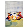 thumbnail image 1 of Betsy Drake KT157 Hippo Kitchen Towel, 1 of 1