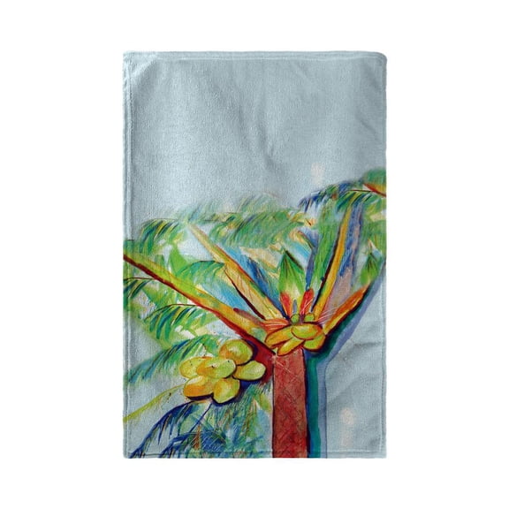 Betsy Drake Cocoa Nut Tree Kitchen Towel