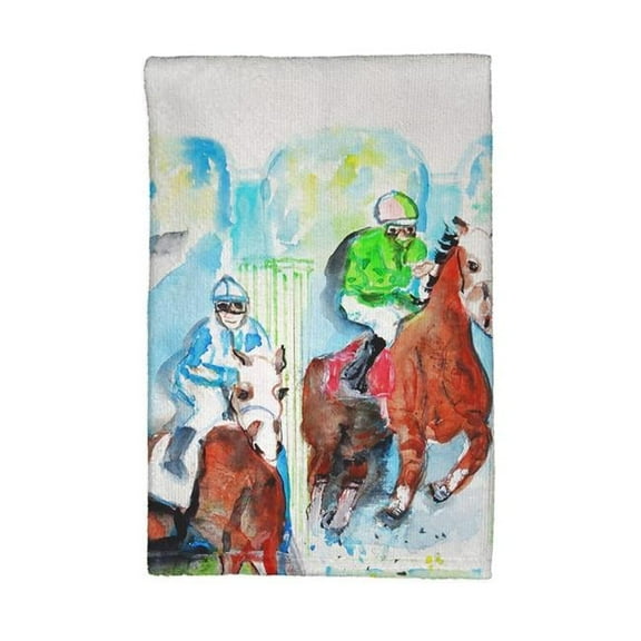 Betsy Drake KT628 Starting Gate Kitchen Towel