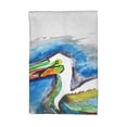 thumbnail image 1 of Betsy Drake White Pelican Head Kitchen Towel, 1 of 1