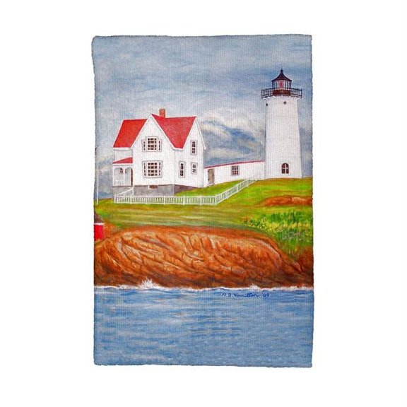 Betsy Drake KT725 Nubble Lighthouse Kitchen Towel