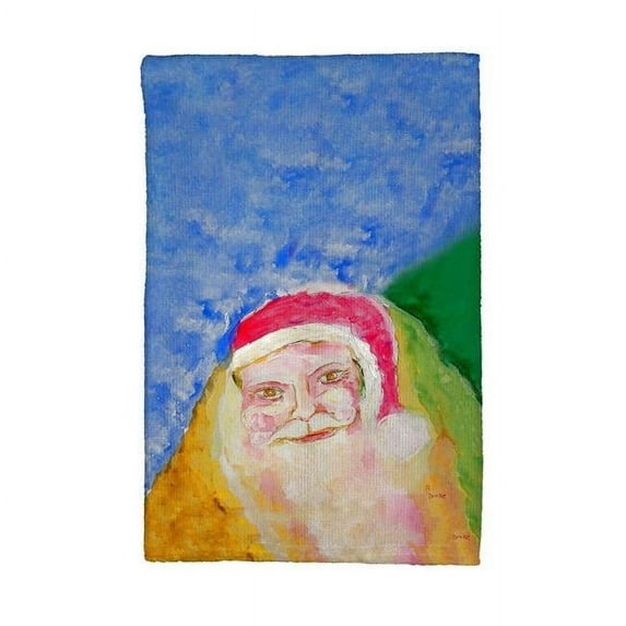 Betsy Drake KT909 Santa Face Kitchen Towel