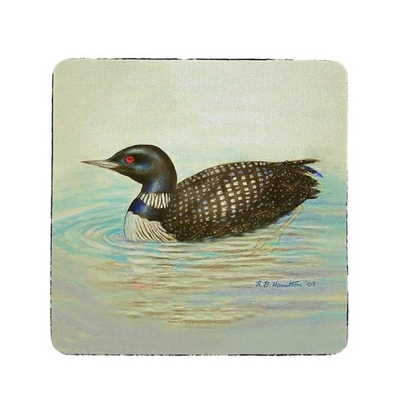 Betsy Drake Loon Coaster - Set of 4