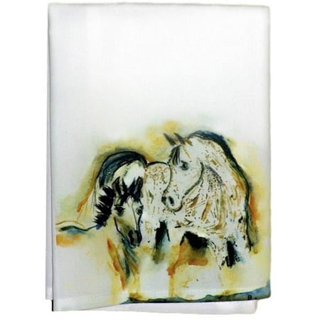 Betsy Drake Mare & Colt Guest Towel Set of 2