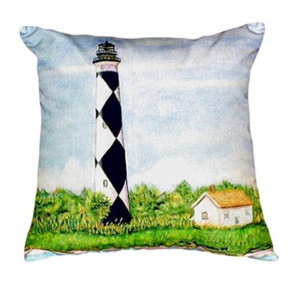 Betsy Drake NC042 18 x 18 in. Cape Lookout No Cord Pillow