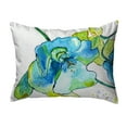 thumbnail image 1 of Betsy Drake NC1115 16 x 20 in. Blue Hibiscus No Cord Pillow, 1 of 2