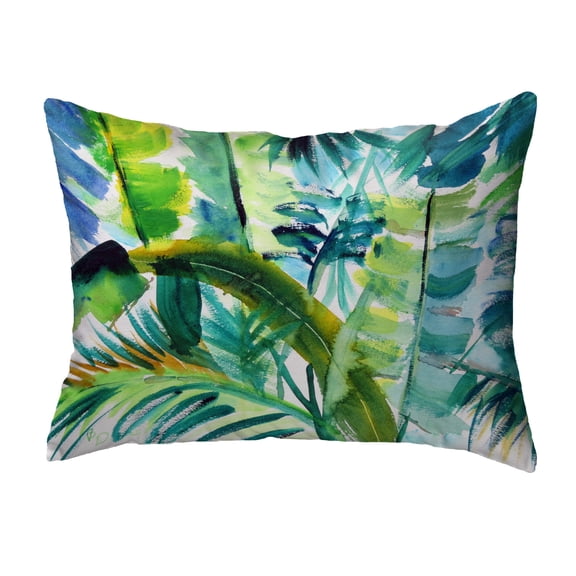 Betsy Drake NC1116 16 x 20 in. Jungle Greens No Cord Pillow