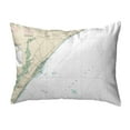 thumbnail image 1 of Betsy Drake NC11535PI 16 x 20 in. Pawleys Island, SC Nautical Map Noncorded Indoor & Outdoor Pillow, 1 of 2