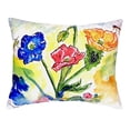 thumbnail image 1 of Betsy Drake NC513 16 x 20 in. Bugs & Poppies No Cord Pillow, 1 of 2