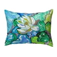 thumbnail image 1 of Betsy Drake NC841 16 x 20 in. White Lily Noncorded Pillow, 1 of 2