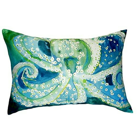 Betsy Drake NC900 16 x 20 in. Octopus No Cord Pillow