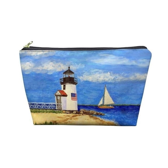 Betsy Drake PC1342 8.5 x 6 in. Brant Point Lighthouse, MA Pouch